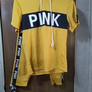 Victoria's Secret Yellow Straight Leg Pants